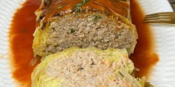 Gefülltes Kohlroulade Rezept