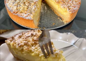 Streuselkuchen mit Vanillepudding, Du wirst es liieben 