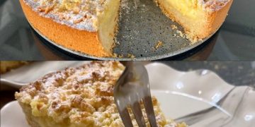 Streuselkuchen mit Vanillepudding, Du wirst es liieben 