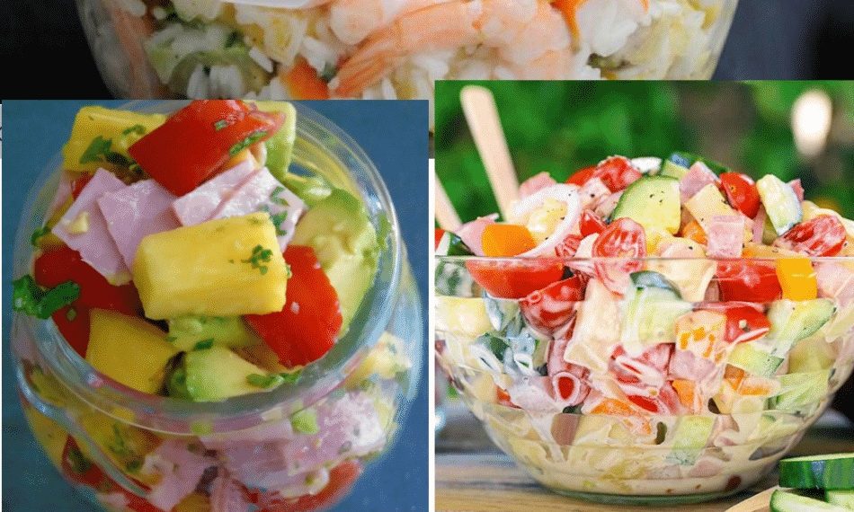 Hawaiianischer Tortellini Salat