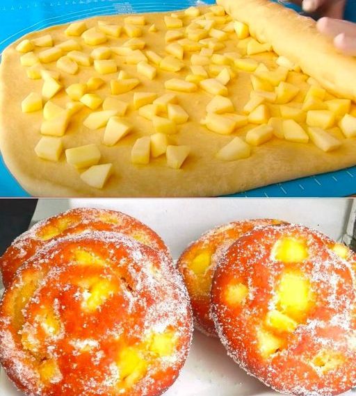 edes stück schmilzt im Mund,Apfelschnecken mit Zimtzucker wie aus der Bäckerei