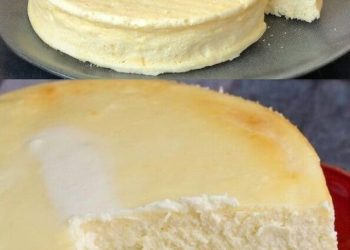 Blitz Käsekuchen mit Vanillepudding, es zergeht im Mund