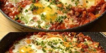 Einfaches Rezept für Eier nach spanischer Art