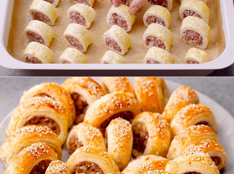Sausage Rolls: das einfache Rezept für eine beliebte britische Vorspeise