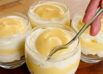 Eierlikör Tiramisu mit Mascarpone