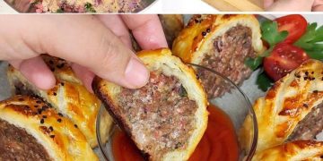 Blätterteigröllchen mit Hackfleisch: Dieses Rezept müssen Sie unbedingt ausprobieren