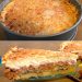 Moussaka: die aus sieht wie eine Torte, super lecker