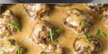 Hackbällchen In Senfsauce