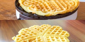 Das beste Waffelrezept ever! – Vanille Joghurt Waffeln in nur 1 Minute zubereitet