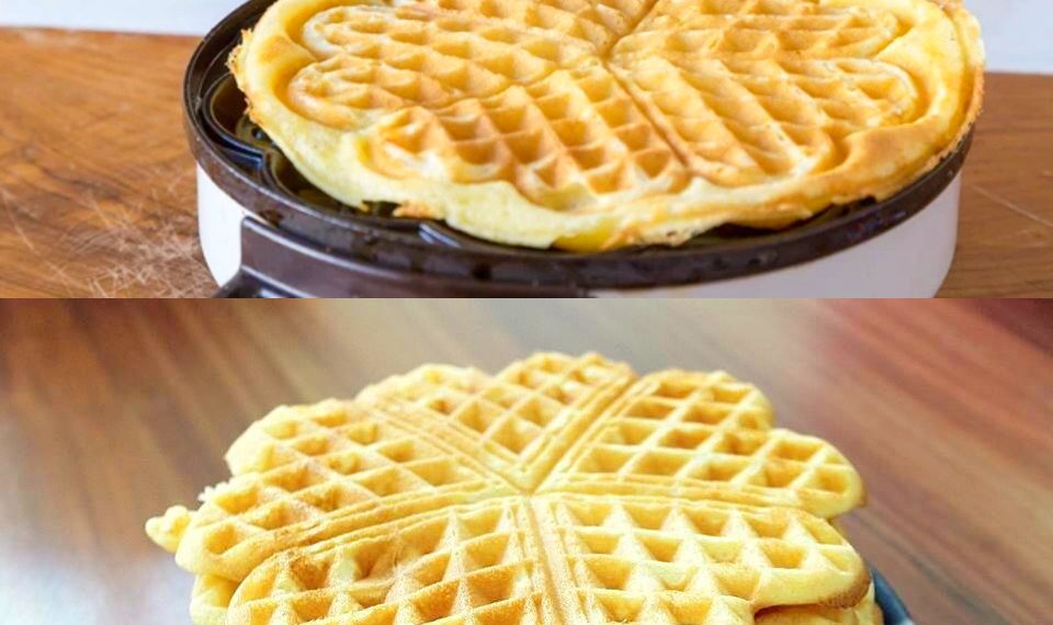 Das beste Waffelrezept ever! – Vanille Joghurt Waffeln in nur 1 Minute zubereitet