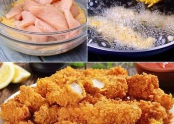 Knusprige Hähnchenstreifen