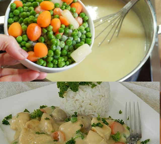 Hühnerfrikassee – Alte Oma Rezepte