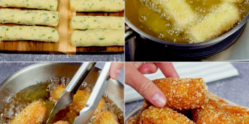 Kartoffelkroketten: schnell, lecker und perfekt für ein leckeres Mittagessen