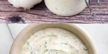 Knoblauch Joghurtsoße