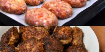 Frikadellen aus dem Ofen, fast ohne Fett!