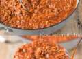 Bolognese Hack Sauce in 20 Minuten ohne Fix Produkte