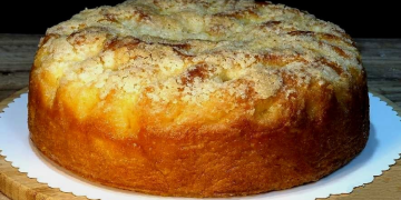 Apfel Schmandkuchen in 10 Minuten bereit für den Ofen !