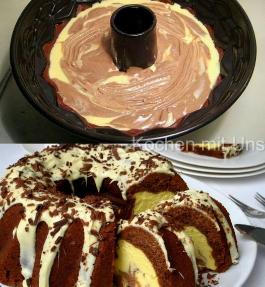 Quark Gugelhupf in 10 Minuten zubereitet