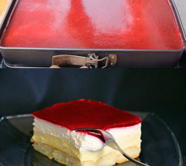 himbeer-puddingcreme-schnitten-kuchen-ohne-backen – Alte Oma Rezepte
