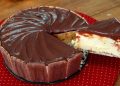 Diese Torte schmeckt wirklich sehr lecker und ist schnell zubereitet: Philadelphia Torte mit Schokoglasur