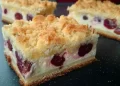 Kirsch – Streuselkuchen, Ein leckeres Rezept für einen schönen Sommernachmittag!