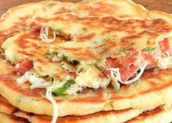 Gefülltes Brot aus der Pfanne: das schnelle und leckere Rezept zum Ausprobieren