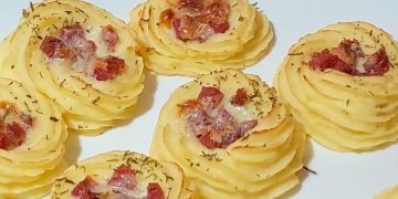 Kartoffelkörbe: das Rezept für eine originelle und leckere Beilage