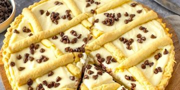 Mascarpone-Schokoladenstückchen-Tarte: das Rezept für ein cremiges und unwiderstehliches Dessert