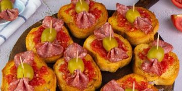Salame-Bogen: So bereiten Sie im Handumdrehen unglaubliche Bruschettas zu!