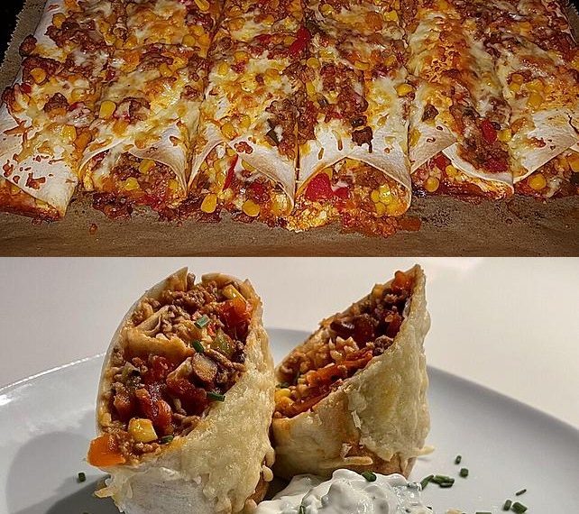 Mexikanische Burritos