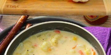 Blumenkohl leckerer suppe