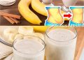 Cremiger Eiweißshake mit Banane zum Abnehmen