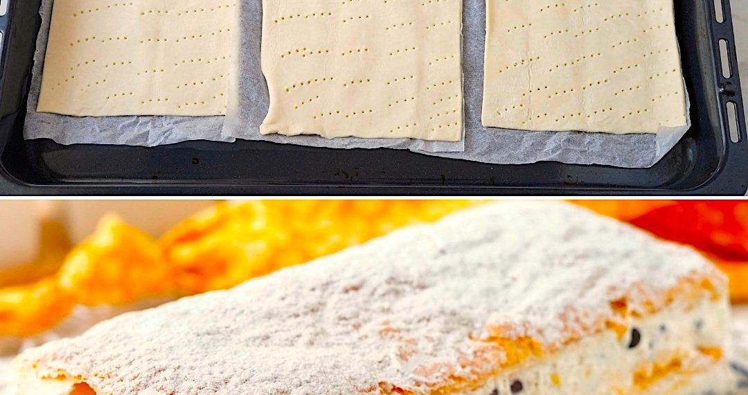 Millefeuille mit Ricotta: das Rezept für ein bröseliges und süchtig machendes Dessert