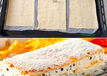 Millefeuille mit Ricotta: das Rezept für ein bröseliges und süchtig machendes Dessert
