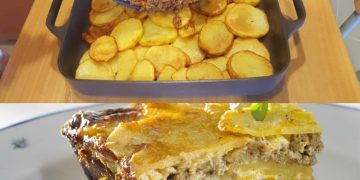 Autoflagellation-Hackfleisch-Kartoffelauflauf