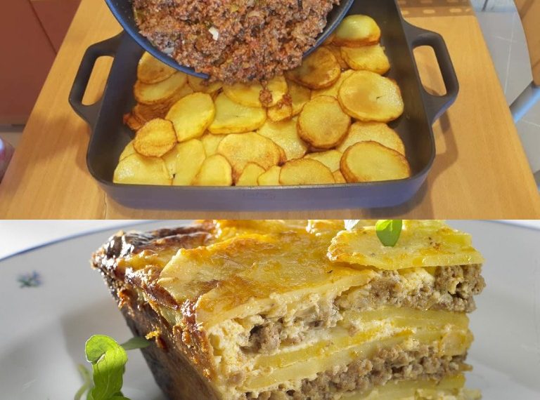 Autoflagellation-Hackfleisch-Kartoffelauflauf