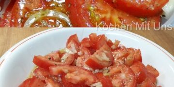 Italienischer Tomatensalat in paar Minuten fertig