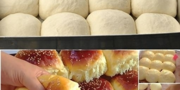 Buttermilch Brötchen, weich und fluffig wie Watte!