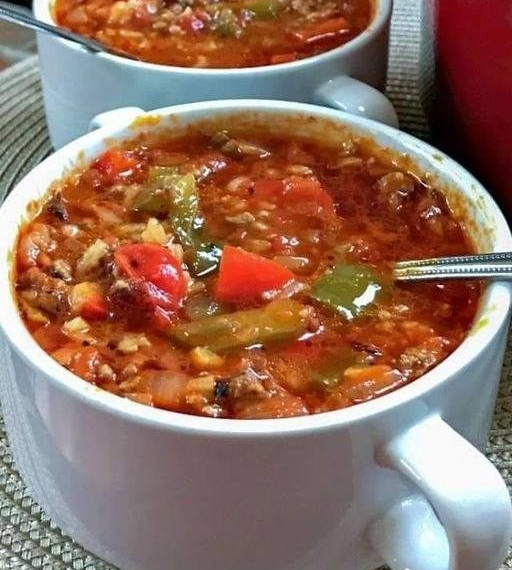 Gefüllte Paprika Suppe – Seite 2 – Alte Oma Rezepte