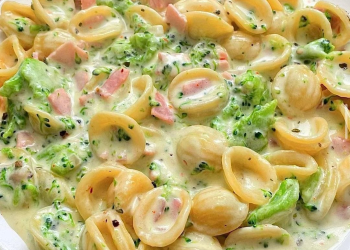 Brokkoli Schinken Pasta