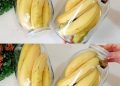 Keine faulen und schwarzen Bananen mehr nach ein paar Tagen: Mit dieser Methode halten sie 2 Jahre