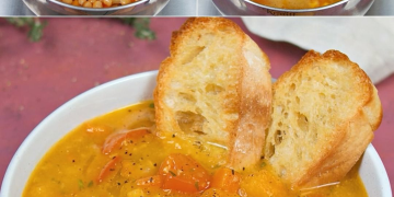 Diese Suppe ist in etwa 30 Minuten fertig, herzhaft, bequem, super cremig und absolut lecker – Kichererbsensuppe: einfach, cremig und einfach zuzubereiten!