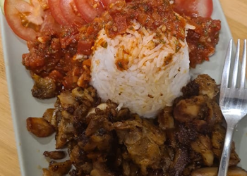 Dönerteller selbst gemacht mit Reis