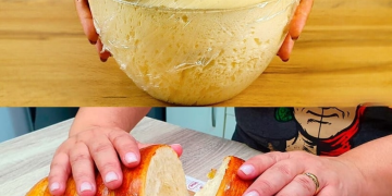 Buttermilchbrot, warm kann man es kaum aufhören zu essen!