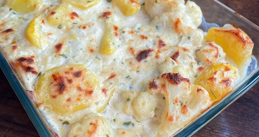 Blumenkohl-Kartoffel-Gratin – Alte Oma Rezepte