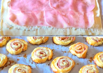 Blätterteigstrudel: einfache Idee für Ihre Vorspeise