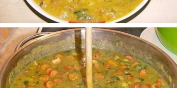 Erbseneintopf nach Bundeswehrrezept