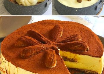 Tiramisu-Käsekuchen: das Rezept für ein frisches und cremiges Dessert