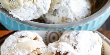 Quarkstollen Konfekt, so lecker schmecken die süßen Teilchen