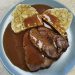 Sauerbraten mit Semmelknödel